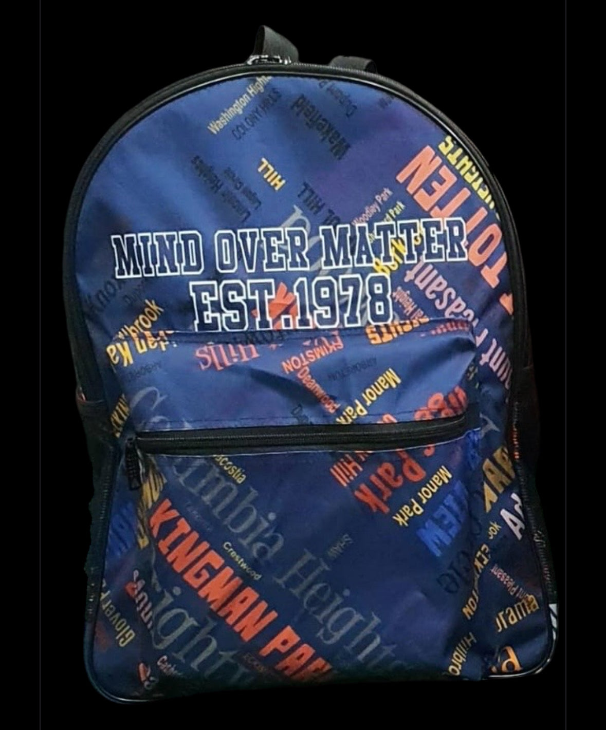 DMV Different Colors Book Bag