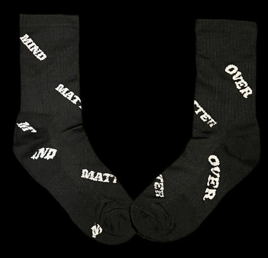 M.O.M Black and White Sock